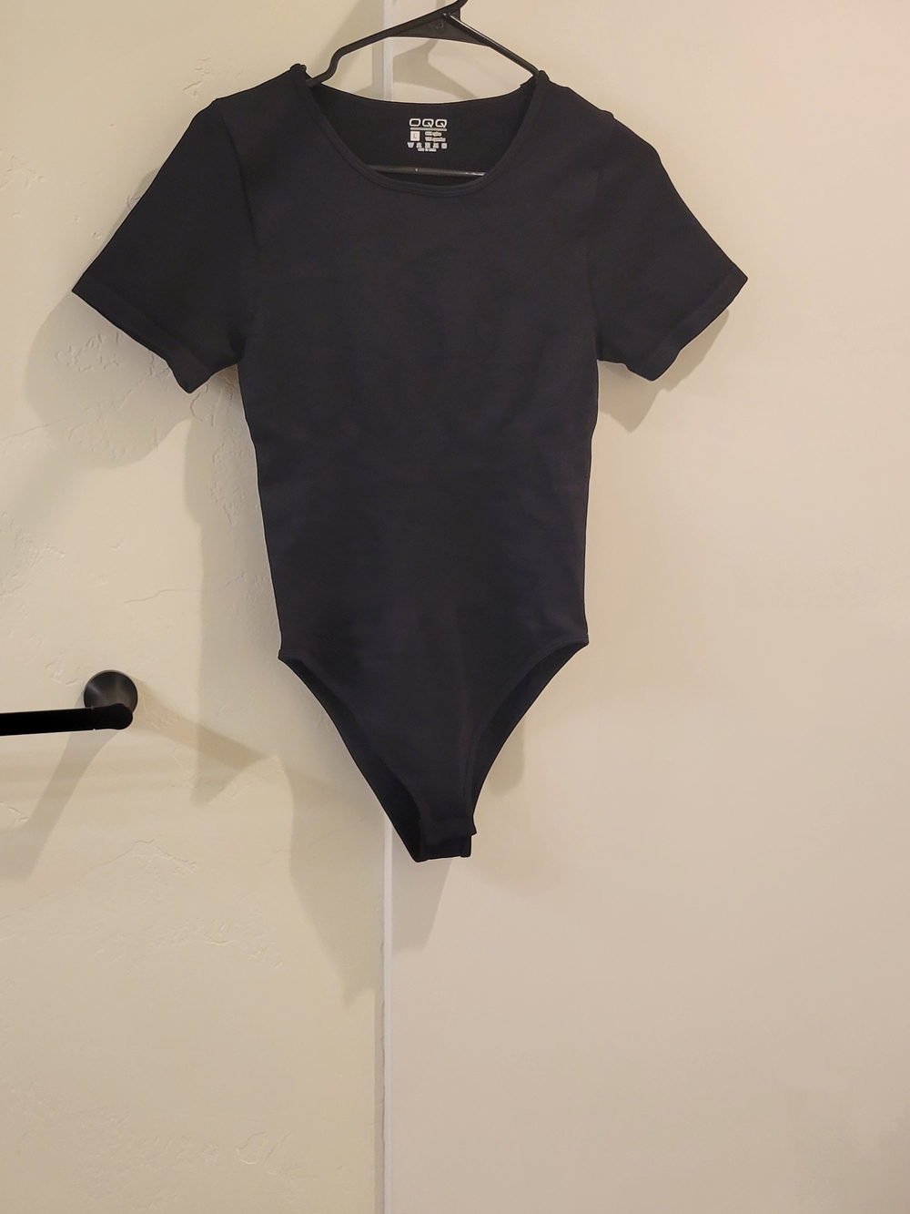 Black Short Sleeve OQQ New Bodysuit